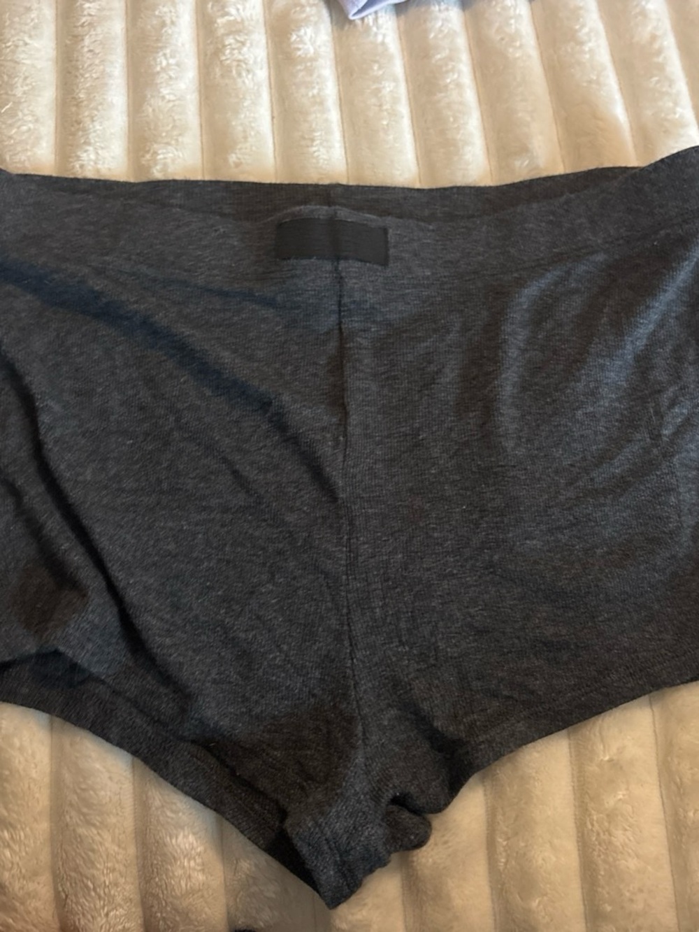 Victoria's Secret Dark Charcoal Gray Bike Shorts